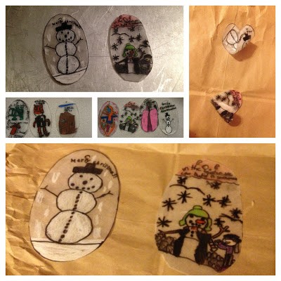 Shrinky Dink Ornaments 2