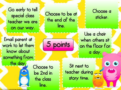 Class Dojo Posters and Prize Booklet Freebie 4