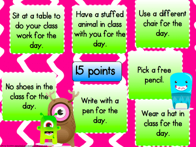 Class Dojo Posters and Prize Booklet Freebie 6