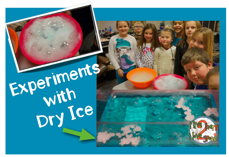 Experimenting With Dry Ice | Goodwinnovate