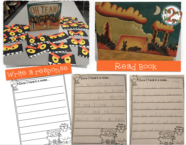 Spooky Camping Themed Book Activity Freebie 2