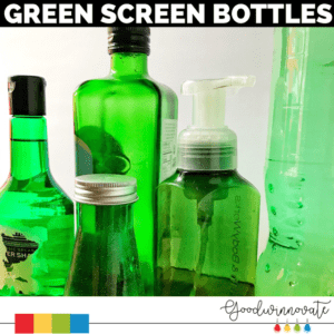 Green Screen with Green Bottles 1