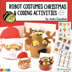 Christmas Robot Costume and Coding Activities