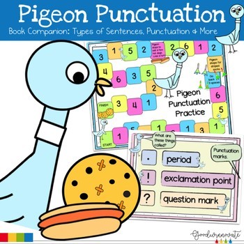 Pigeon Book Companion Punctuation | Types Of Sentences